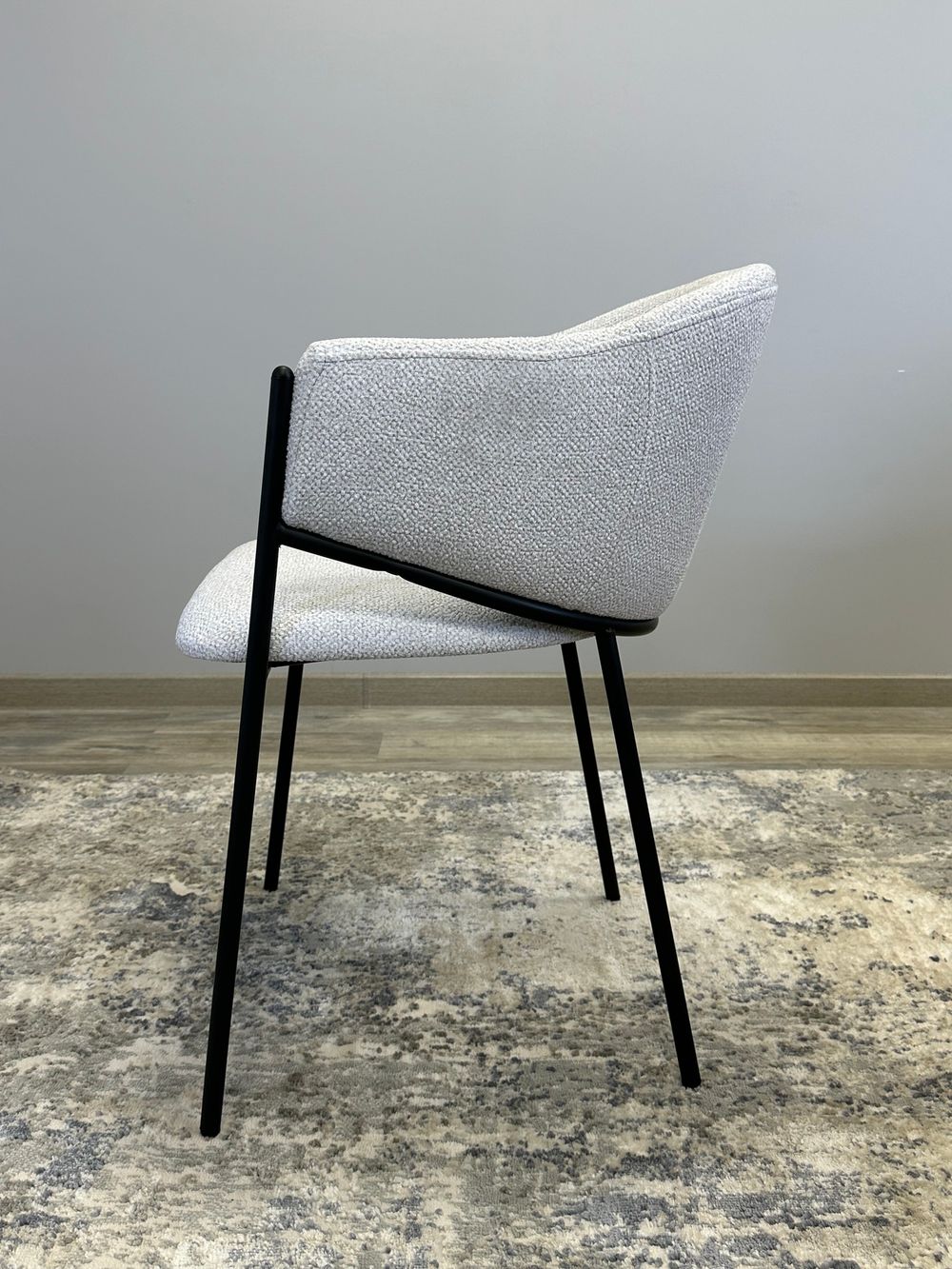 Комплект стульев 2шт KENNER 308SD черный/серебристый