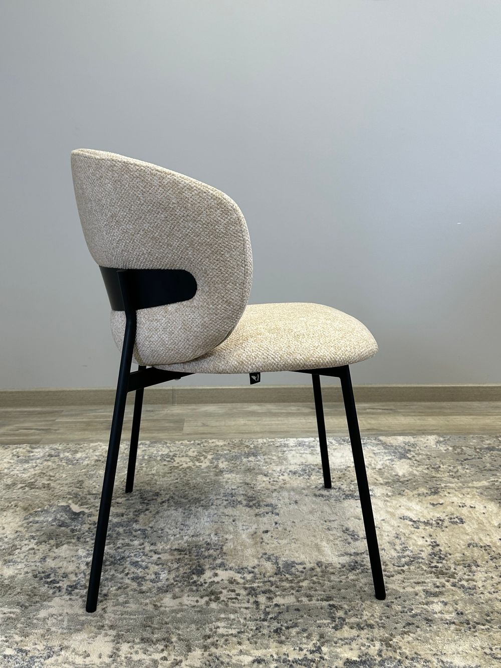 Комплект стульев 2шт KENNER 306SD черный/бежевый