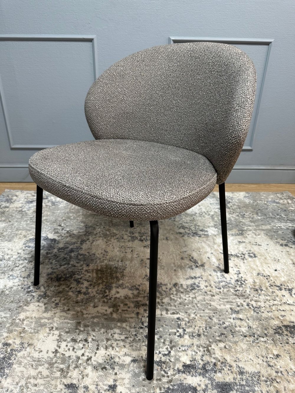 Комплект стульев 2шт KENNER 304SD черный/капучино микробукле