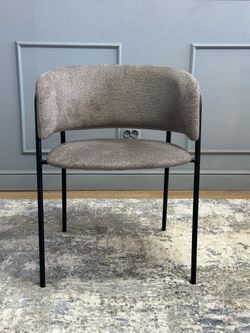 Комплект стульев 2шт KENNER 303SD черный/микробукле капучино