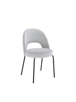 Стул KENNER 179SD черный/серебристый