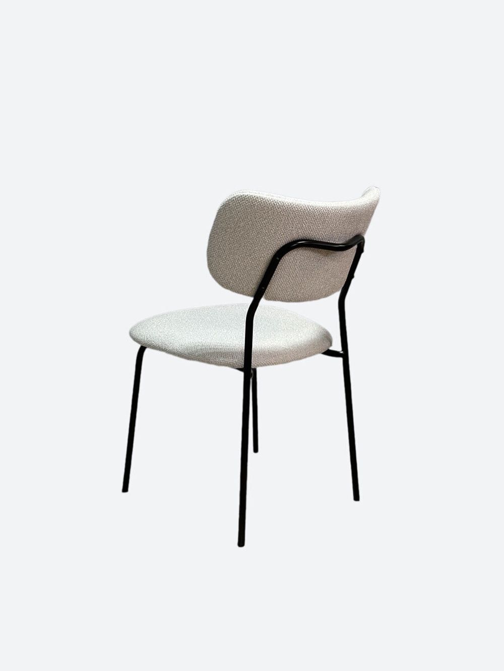 Комплект стульев 2шт KENNER 302SD черный/серебристый микробукле