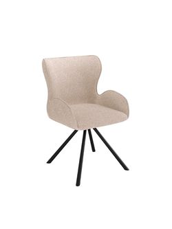 Стул KENNER 311SD черный/бежевый