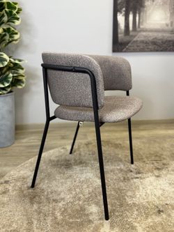 Стул KENNER 303SD черный/микробукле капучино