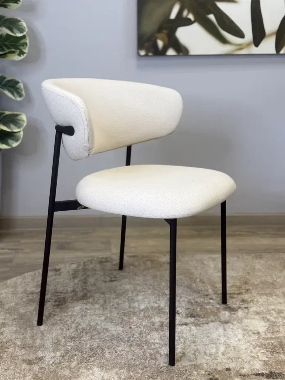 Стул KENNER 309SD черный/жемчуг