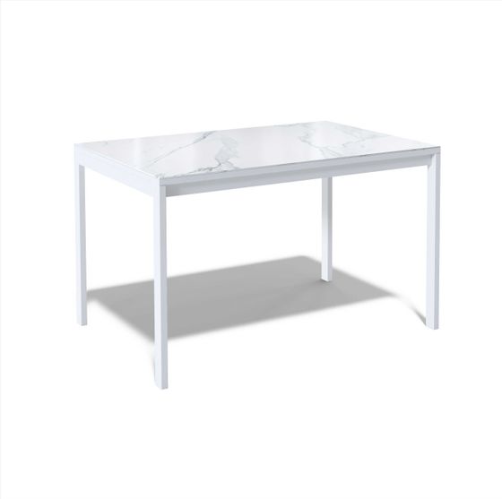 Стол KENNER LK1400 белый/керамика COROLLA WHITE