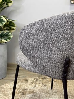 Стул KENNER 305SD черный/серый микробукле