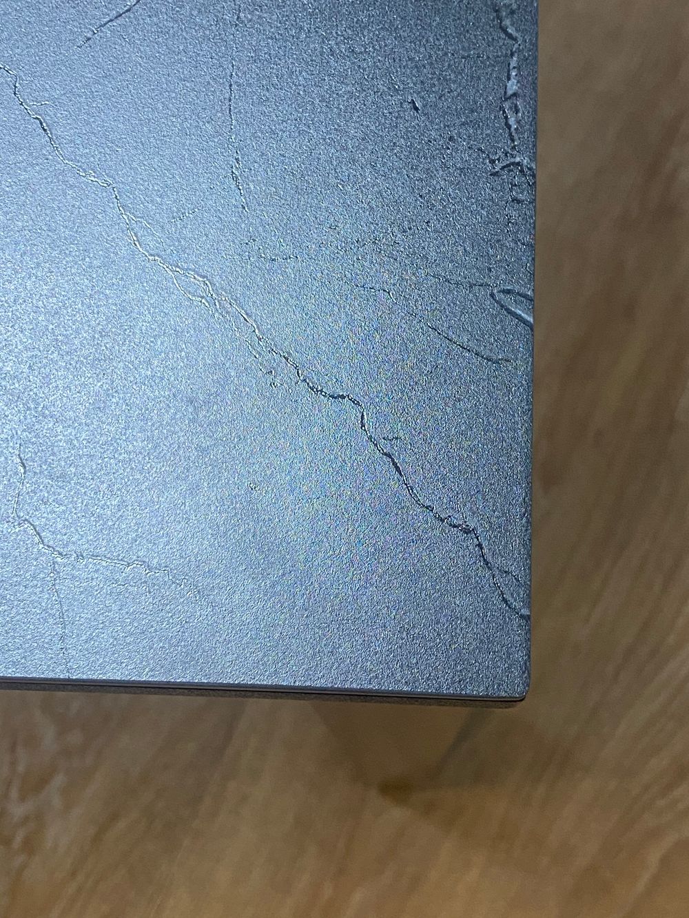 Стол KENNER BL1300 черный/керамика мрамор черный