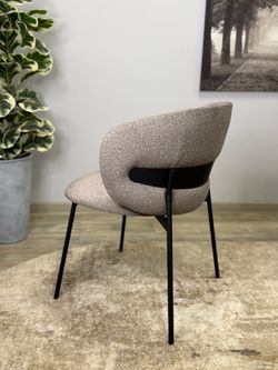 Стул KENNER 306SD черный/капучино