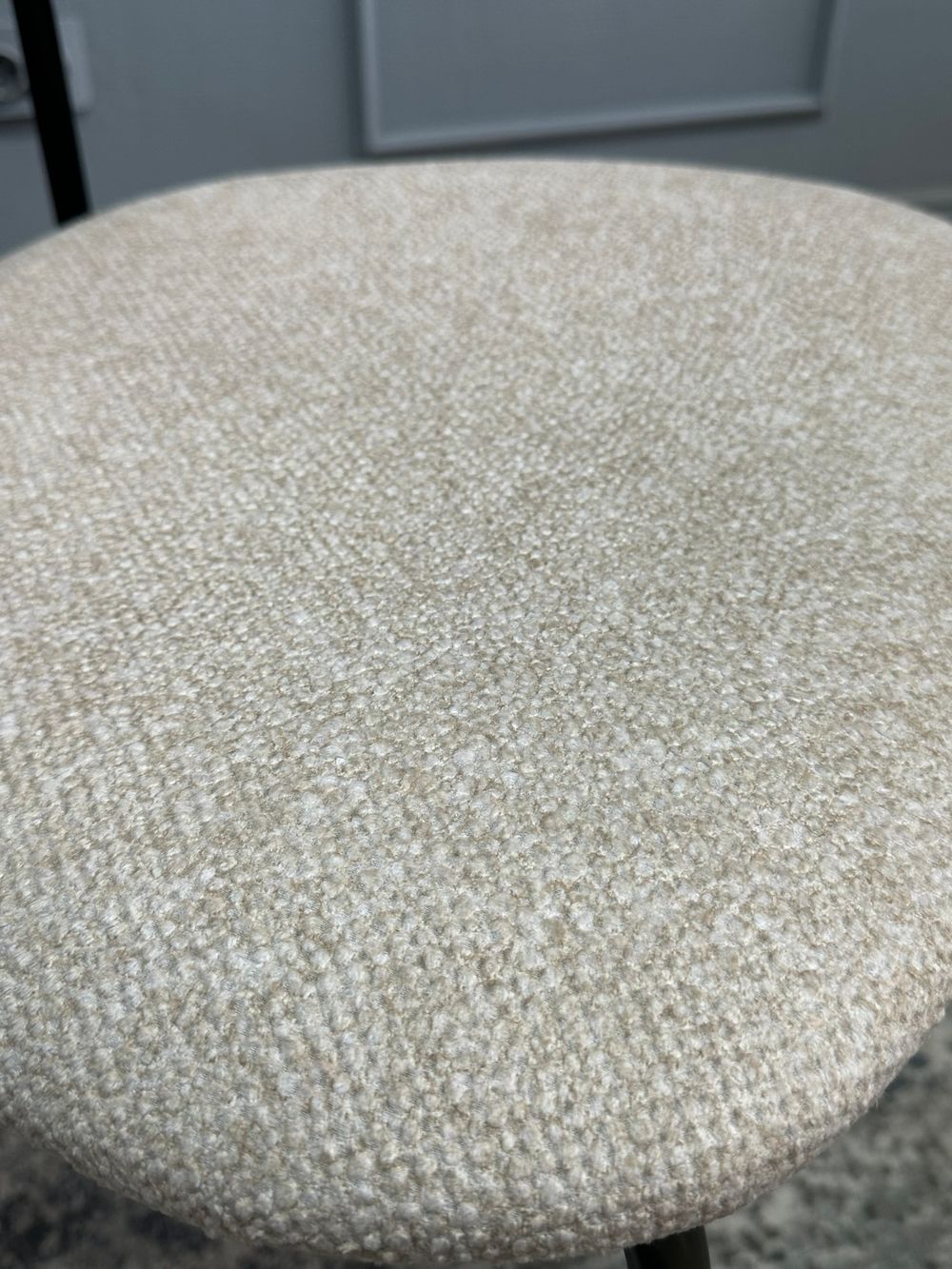 Комплект стульев 2шт KENNER 302SD черный/бежевый микробукле