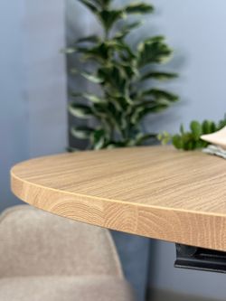 Стол KENNER DO1100 черный/дуб натуральный