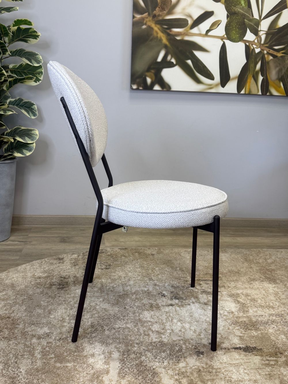 Стул KENNER 301SD черный/серебристый микробукле