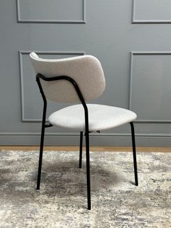 Комплект стульев 2шт KENNER 302SD черный/серебристый микробукле