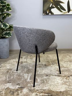 Стул KENNER 305SD черный/серый микробукле