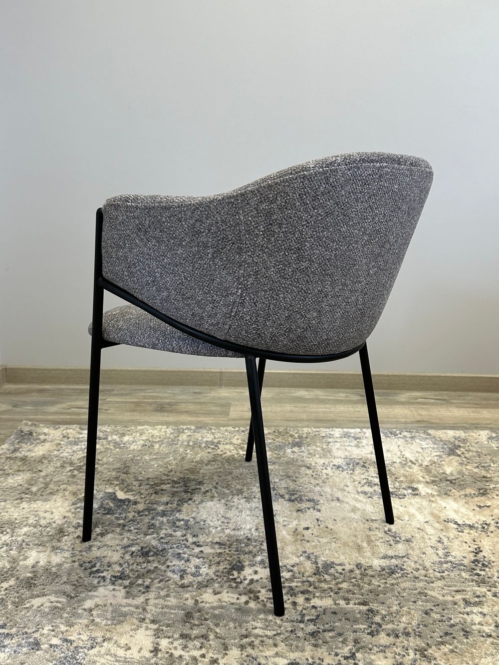 Комплект стульев 2шт KENNER 308SD черный/серый