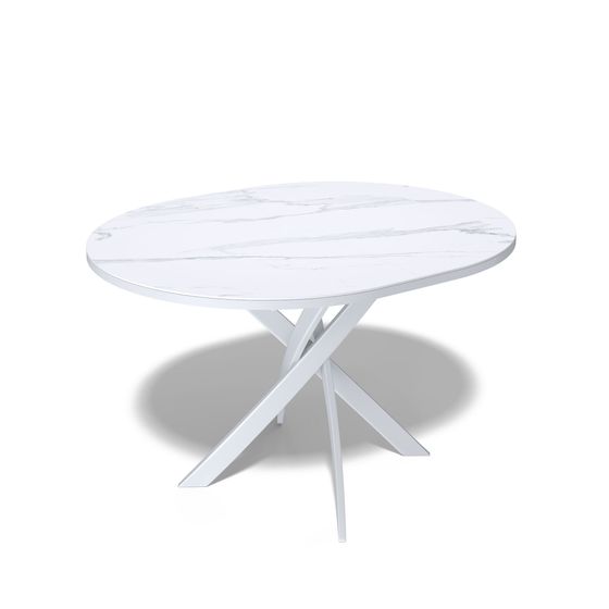 Стол KENNER R1000s белый/керамика белая