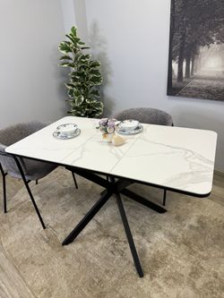 Стол Kenner BK900, белый/керамика COROLLA WHITE