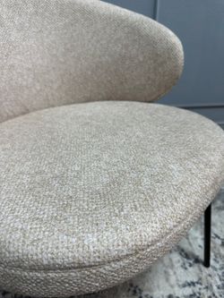 Комплект стульев 2шт KENNER 305SD черный/бежевый микробукле