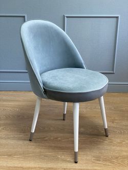 Стул Kenner 176KK белый/бежевый велюр