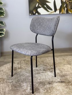 Стул KENNER 302SD черный/серый микробукле