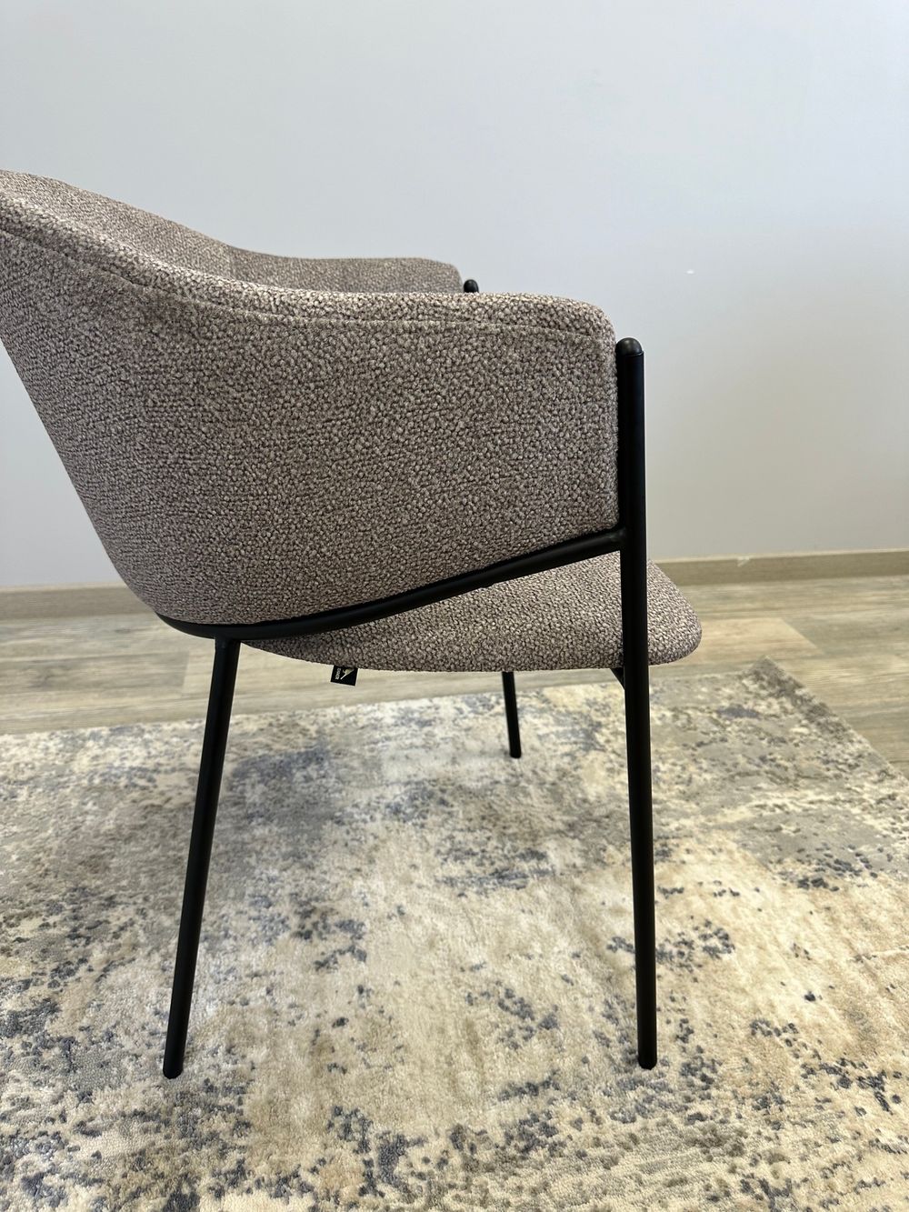 Комплект стульев 2шт KENNER 308SD черный/капучино