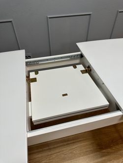 Стол KENNER K1200 белый/стекло белое сатин