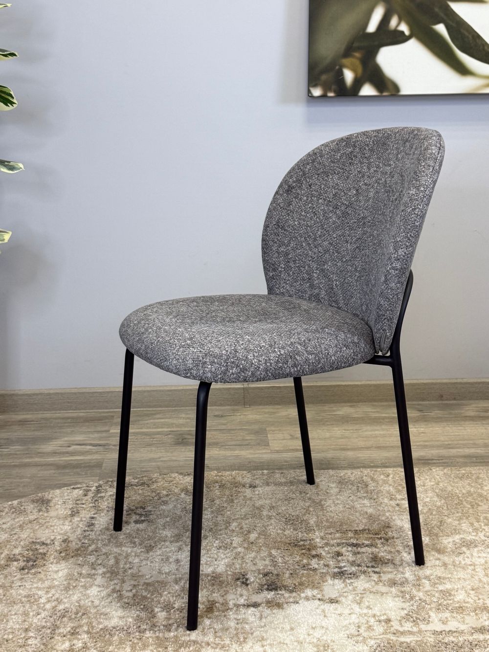 Стул KENNER 307SD черный/серый