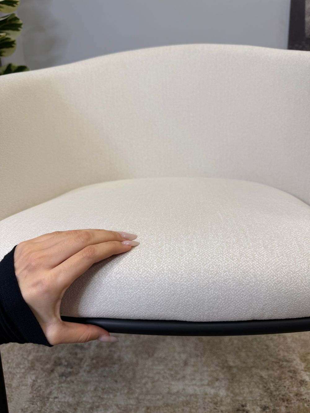 Стул KENNER 313SD черный/жемчуг