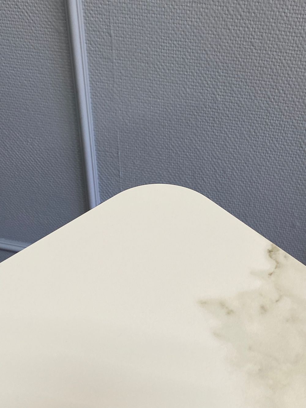 Стол KENNER AZ1200 черный/керамика мрамор белый