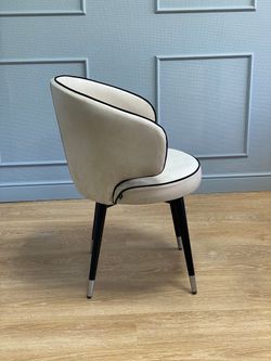 Стул Kenner 180KK белый/бежевый велюр