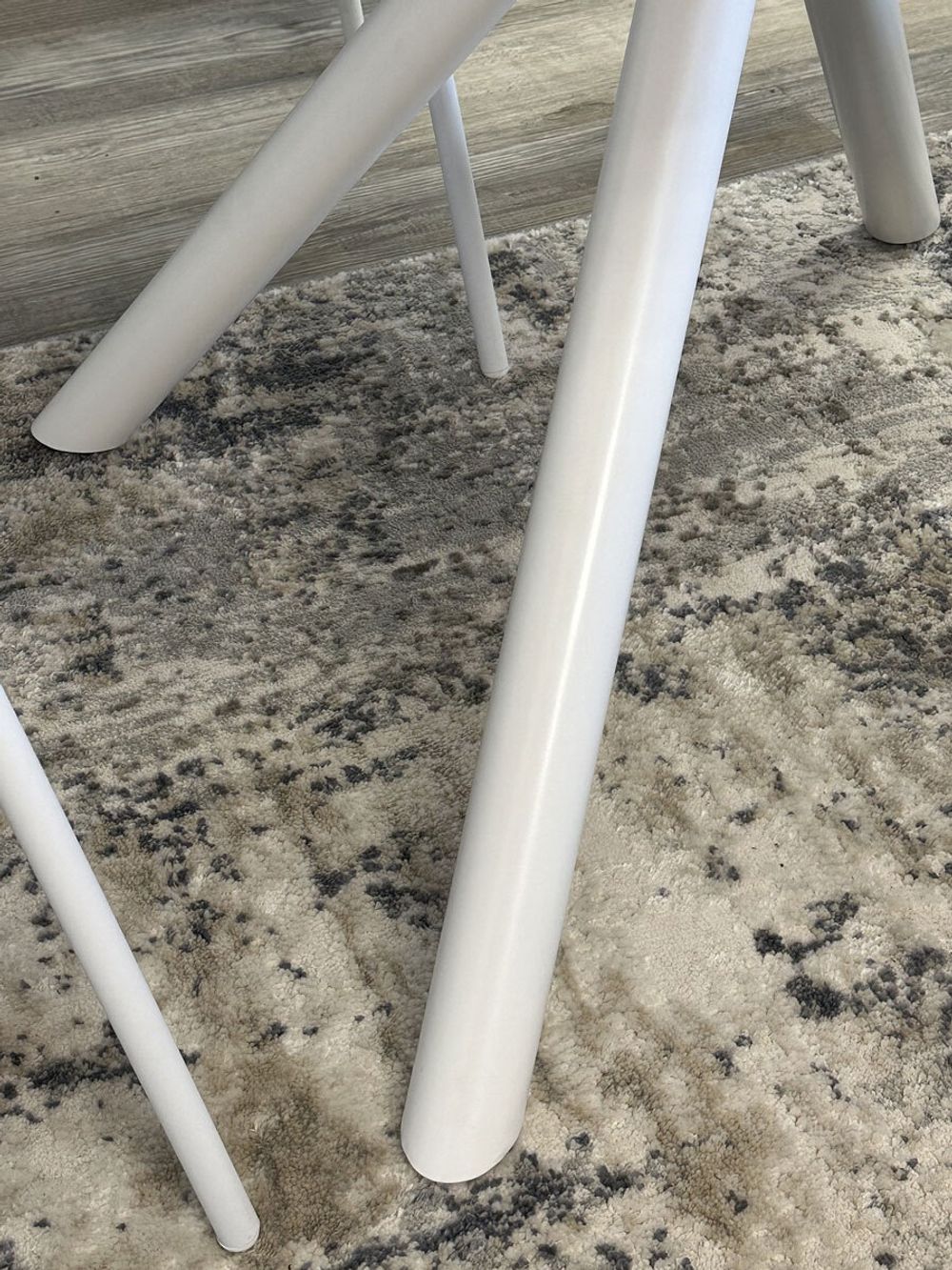 Стол Kenner DO1100, белый/дуб натуральный