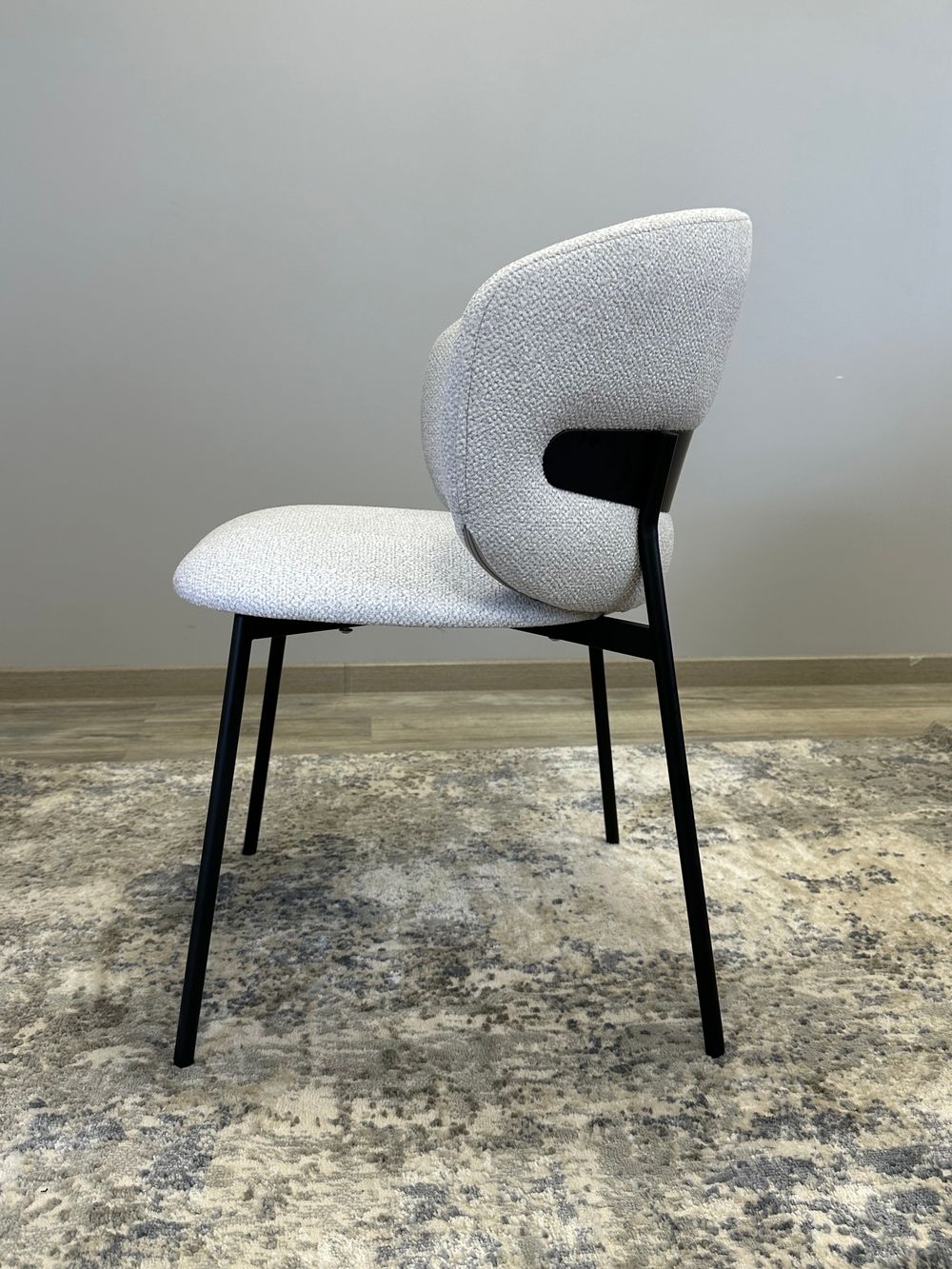 Комплект стульев 2шт KENNER 306SD черный/серебристый