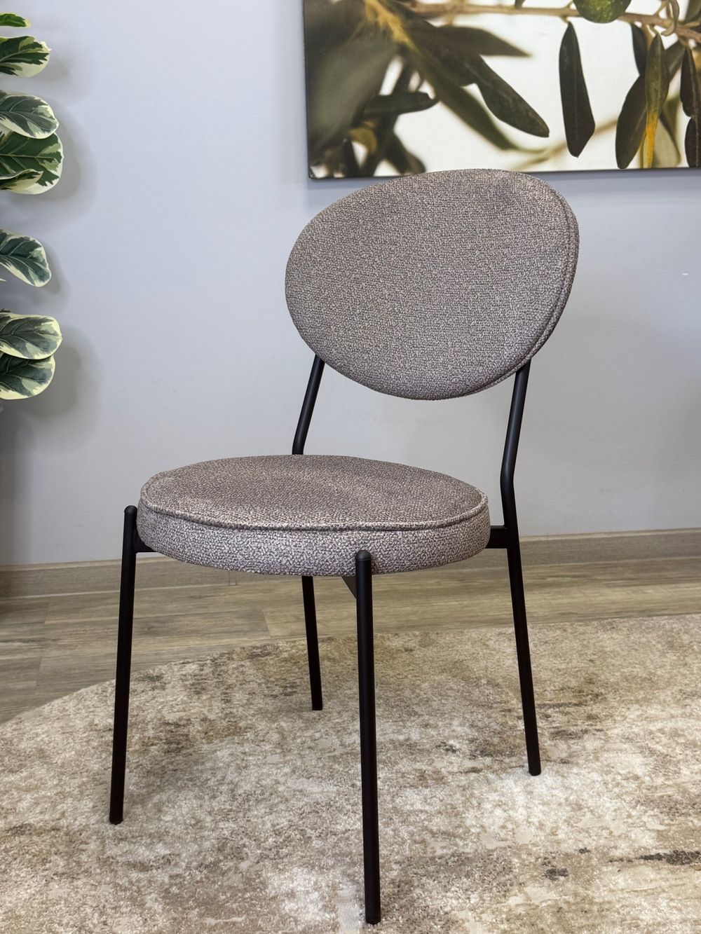 Стул KENNER 301SD черный/капучино микробукле