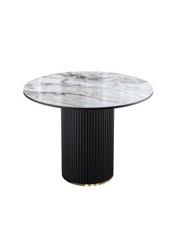 Стол KENNER LD1000 черный/керамика гранит арктический глянец