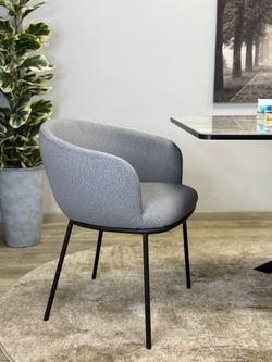 Стул KENNER 313SD черный/серый