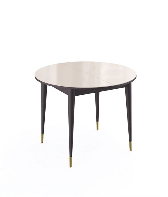 Стол KENNER K1000 венге/стекло крем