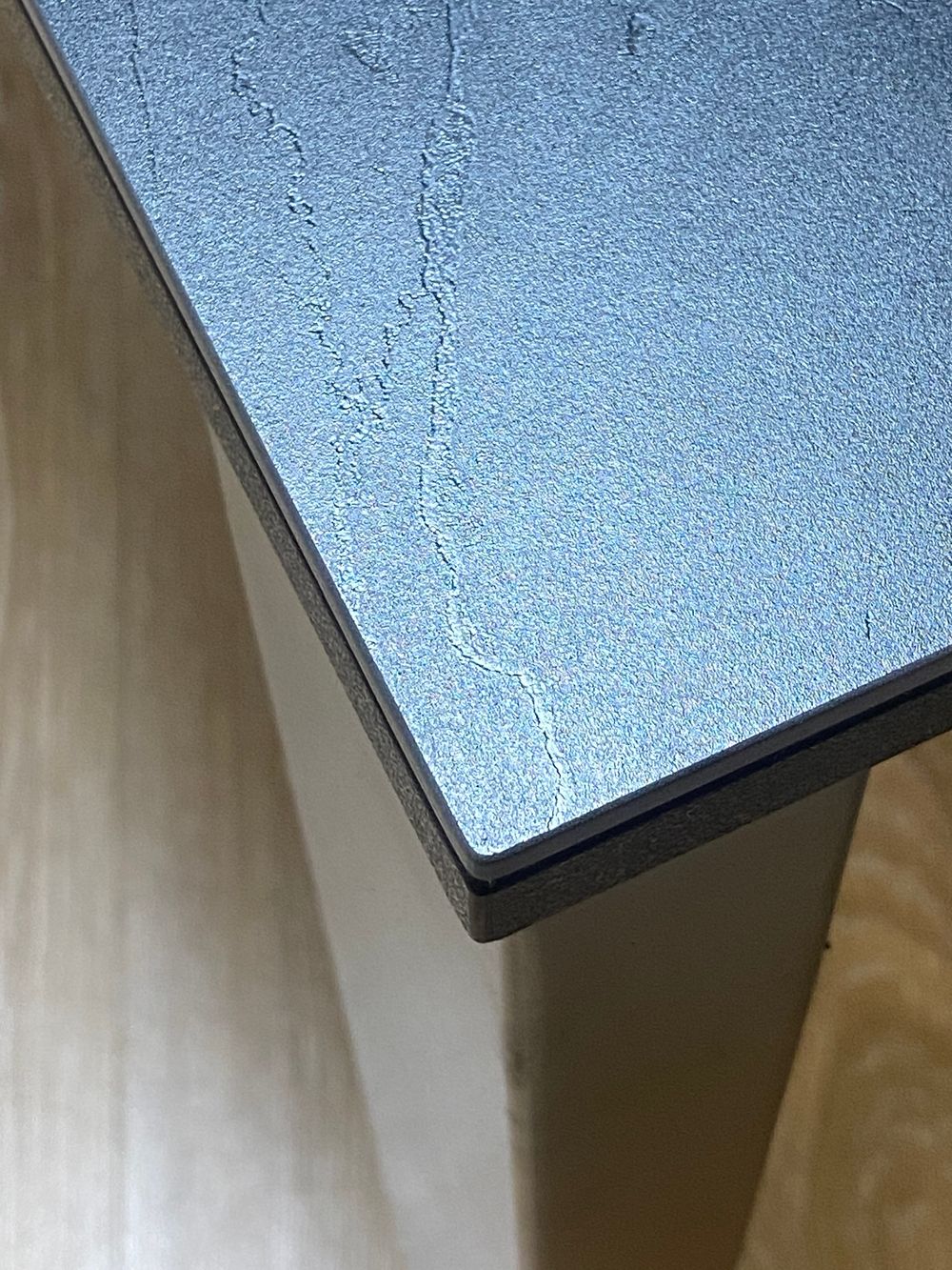 Стол KENNER BL1300 черный/керамика мрамор черный