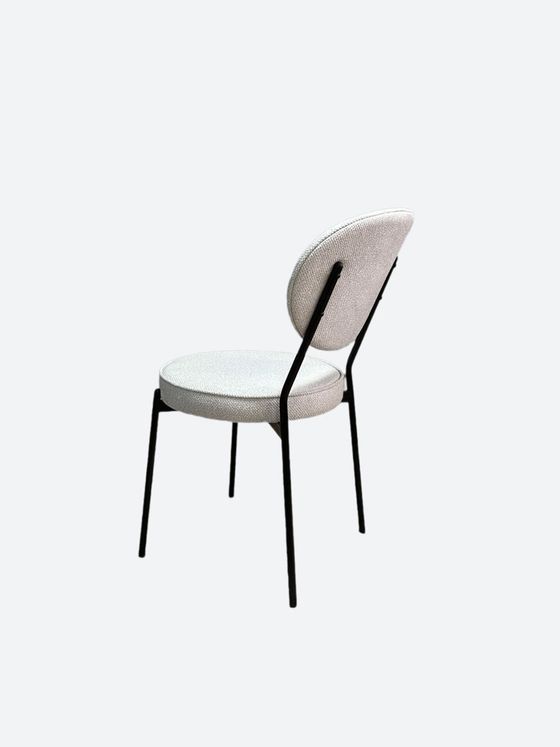 Стул KENNER 301SD черный/серебристый микробукле