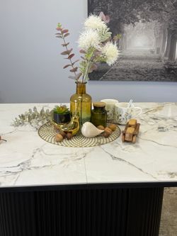 Стол Kenner LDs1600, белый/керамика TIANSHAN WHITE