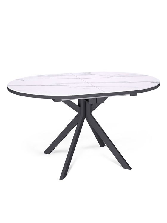 Стол KENNER DO1300 черный/керамика белая