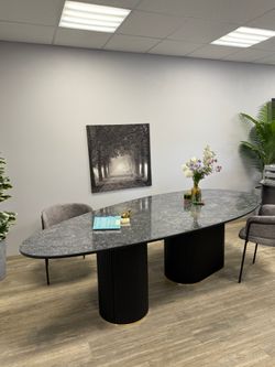 Стол Kenner LD2800, черный/керамика STARRY SKY BLACK