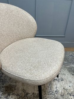 Комплект стульев 2шт KENNER 304SD черный/бежевый микробукле