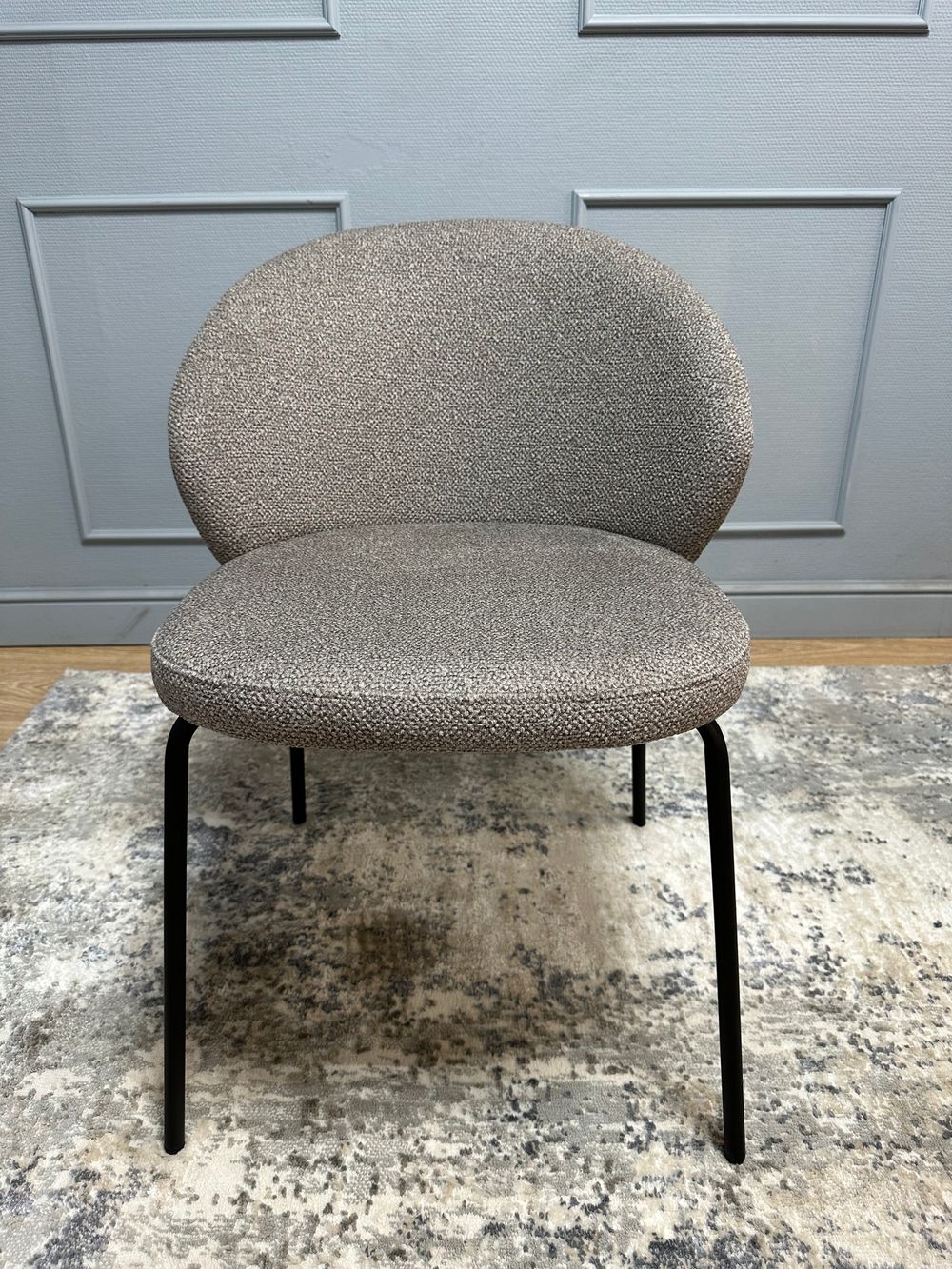 Комплект стульев 2шт KENNER 304SD черный/капучино микробукле