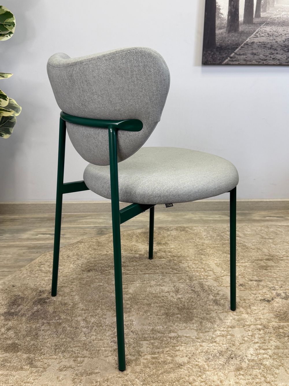 Стул KENNER 314SD черный/серый Е86