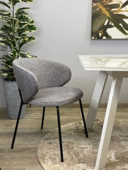 Стул KENNER 305SD черный/серый микробукле