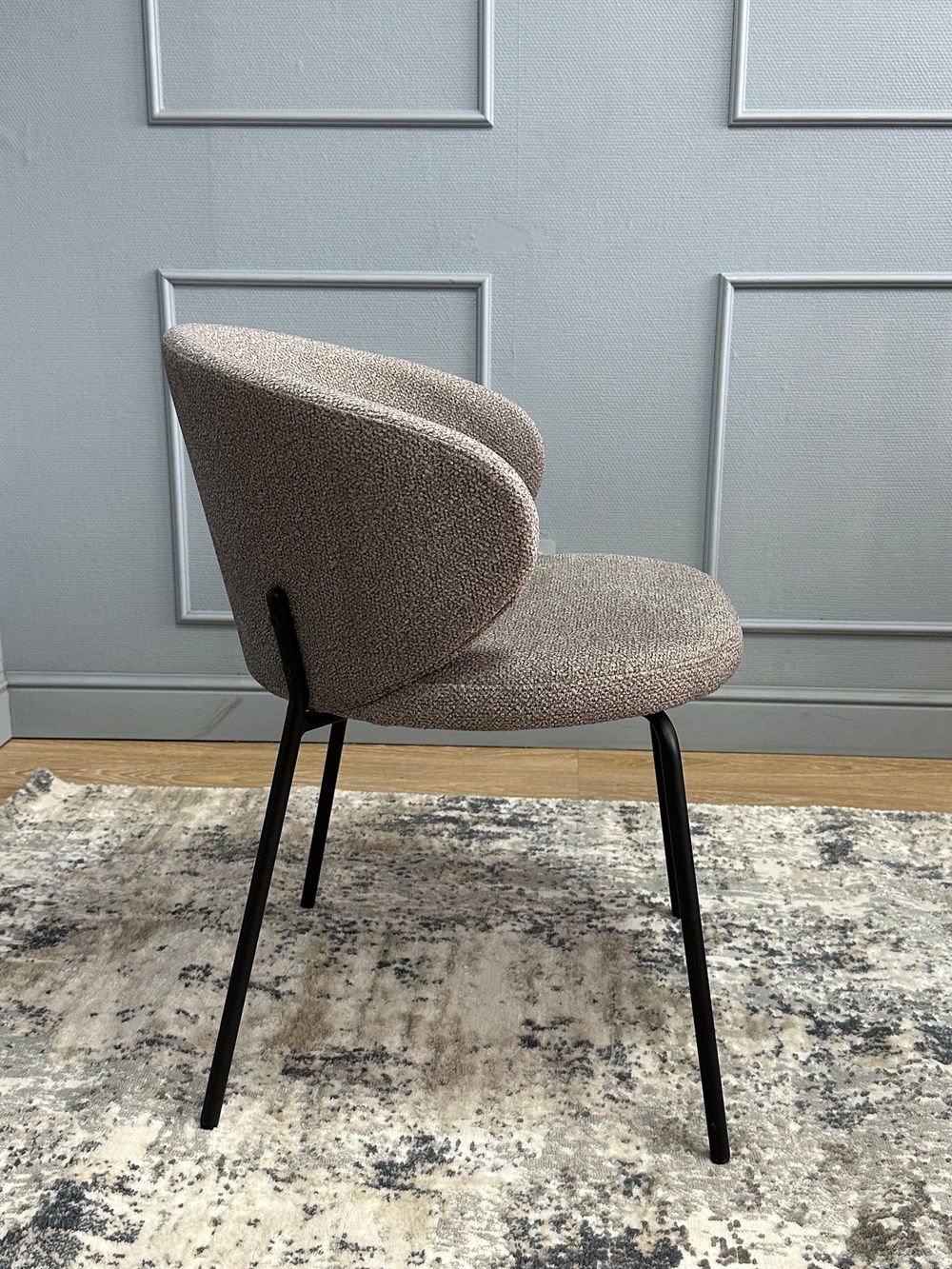 Комплект стульев 2шт KENNER 305SD черный/капучино микробукле