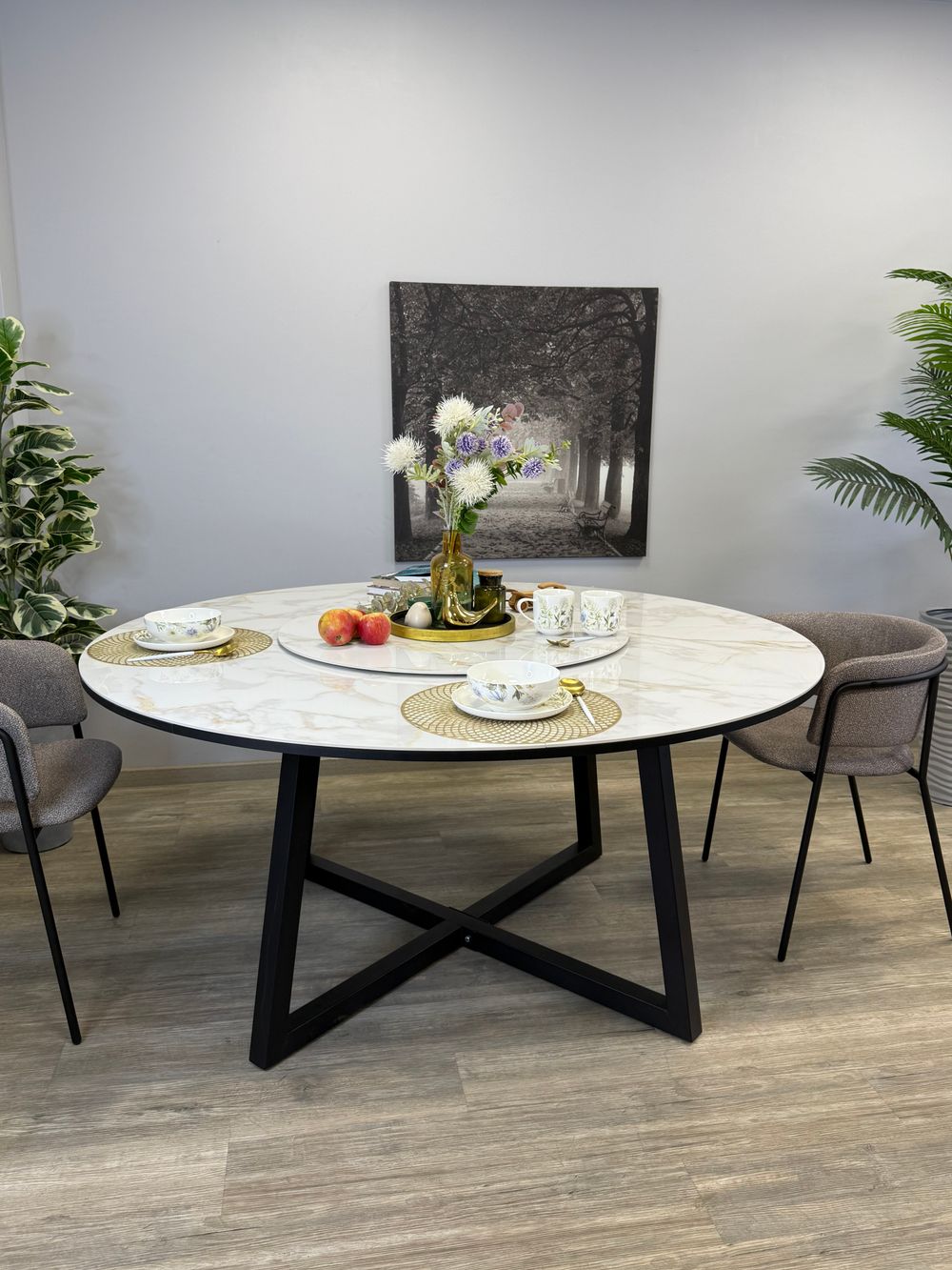 Стол Kenner SK1600, черный/керамика CARLA LARKIN