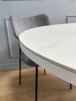 Стол KENNER DO1200 белый/керамика белая