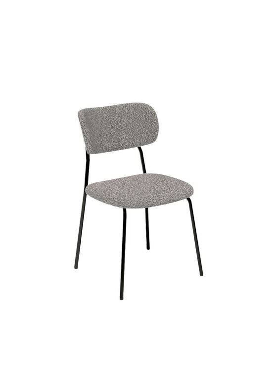 Стул KENNER 302SD черный/серый микробукле