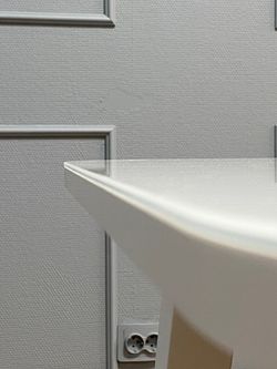 Стол KENNER 1200M белый/стекло белое глянец